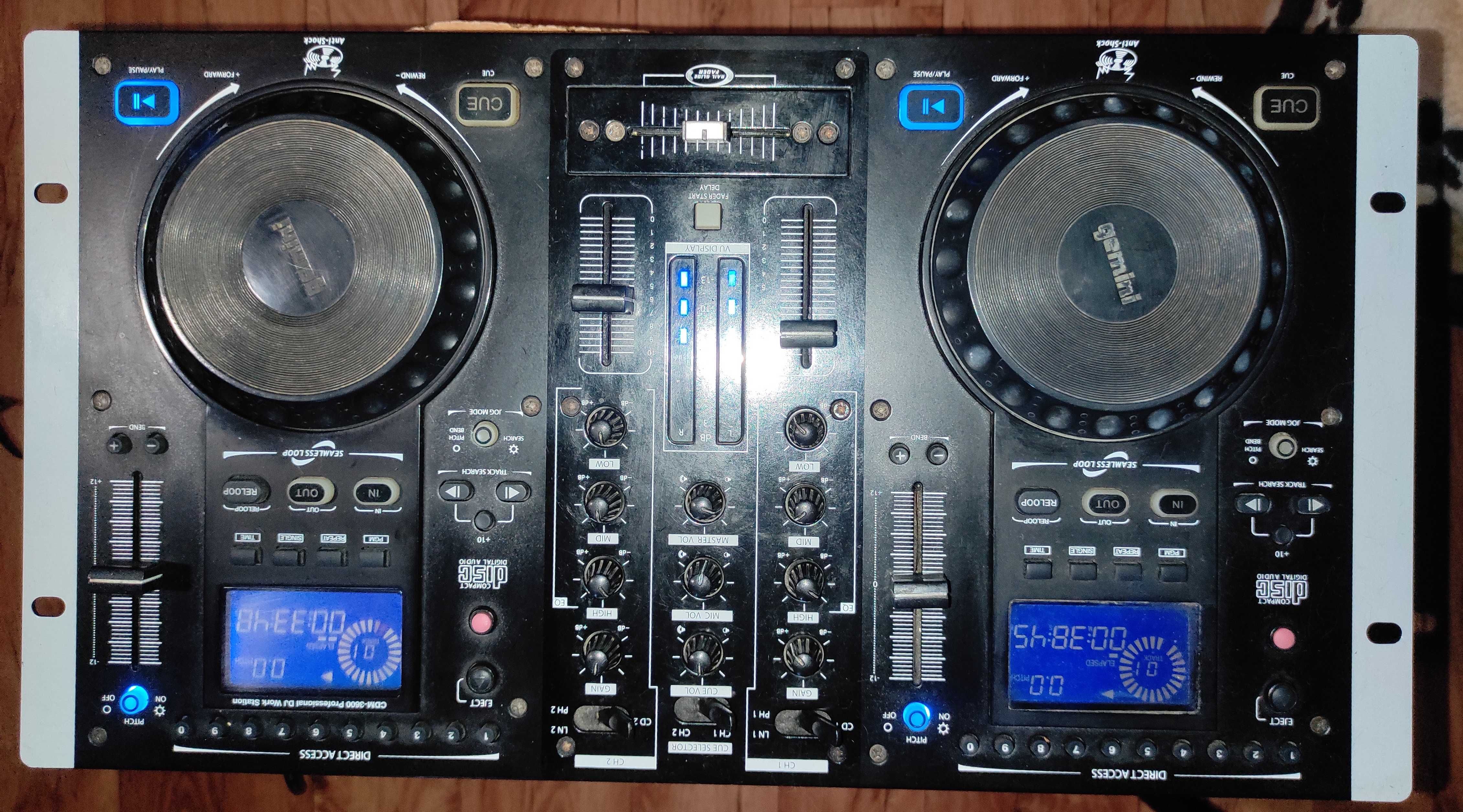 Пульт Gemini CDM-3600 Professional DJ WorkStation