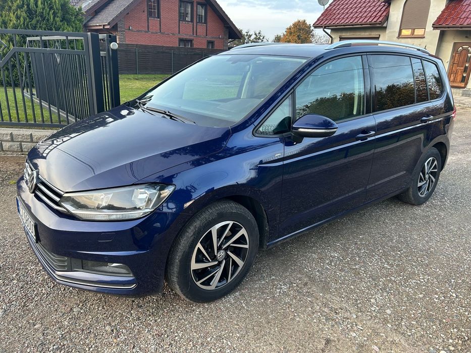 Volkswagen Touran 2.0 TDI 150KM,2018r.7-mio osobowy,z Niemiec, pełen serwis,2kpl.kół