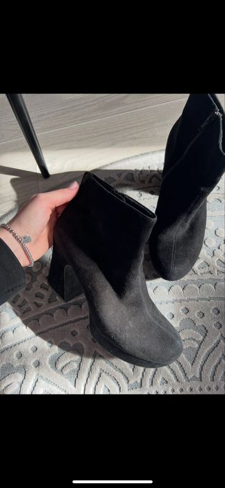 Замшеві чобітки Vagabond демі