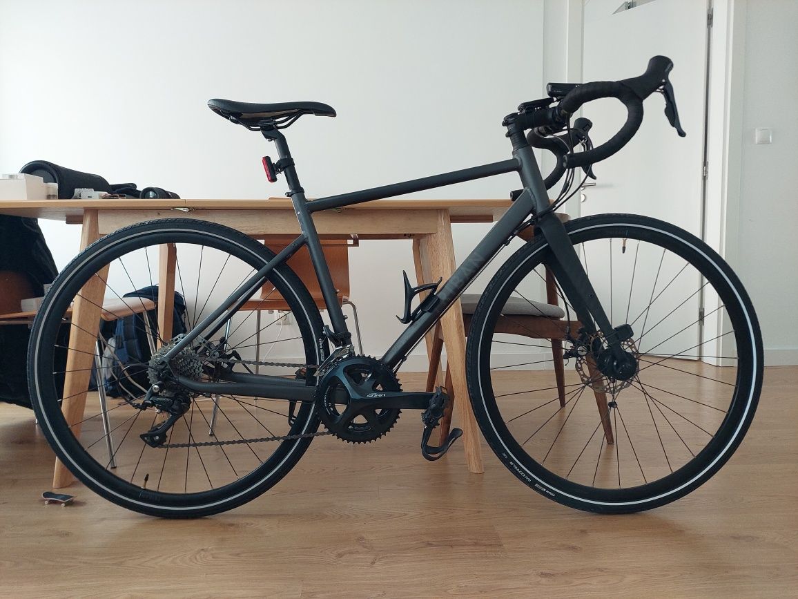 Vendo bicicleta Triban RC 500 Black Tamanho M