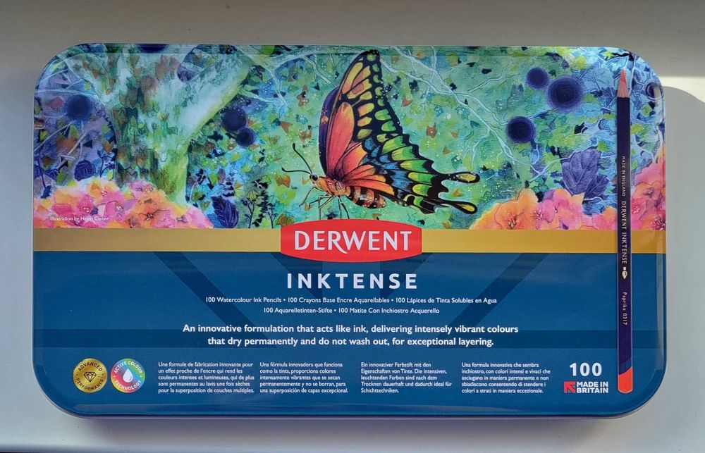 Derwent Inktense 100 kredek