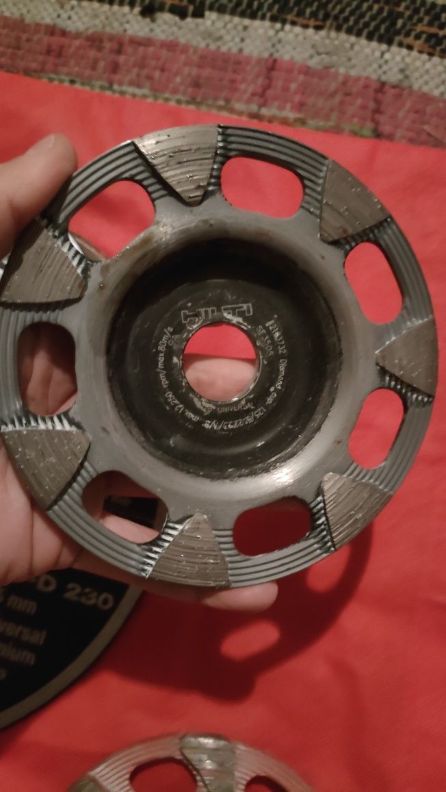 tarcze HILTI do cięcia stali i betonu oraz diamentowe szlifowania