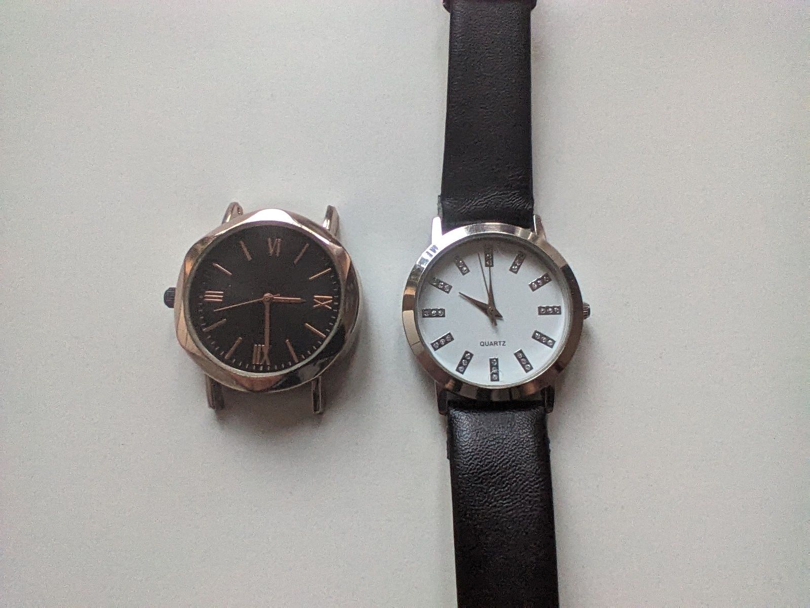 2 zegarki damskie zestaw komplet (bez pasków)