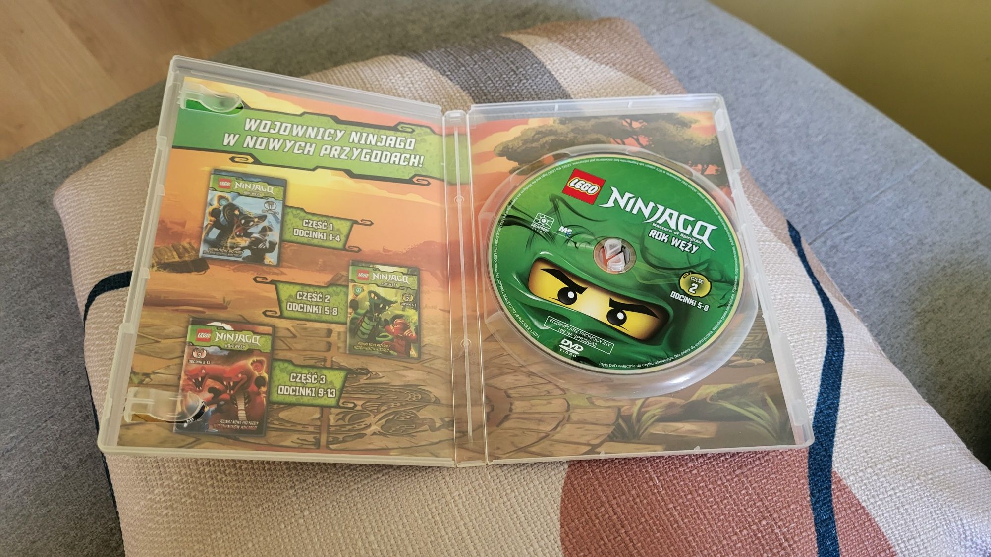 Lego Ninjago rok węży Chima serial dvd