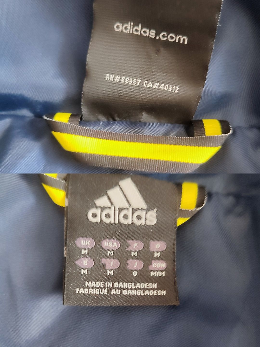 Пуховик Adidas оригінал, куртка пухова Adidas