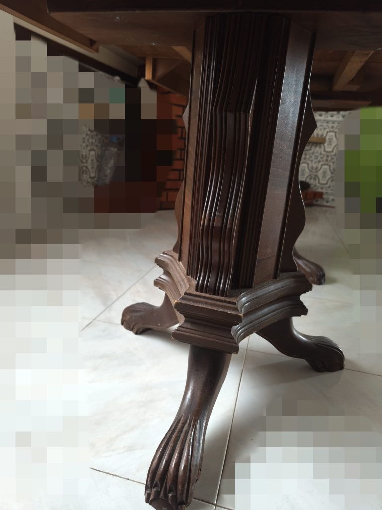 Mesa madeira extensivel