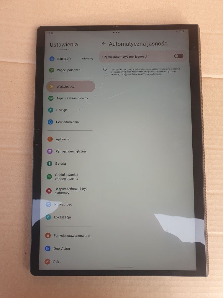 Tablet 13 cali lenowo 8/128 yt-k606f