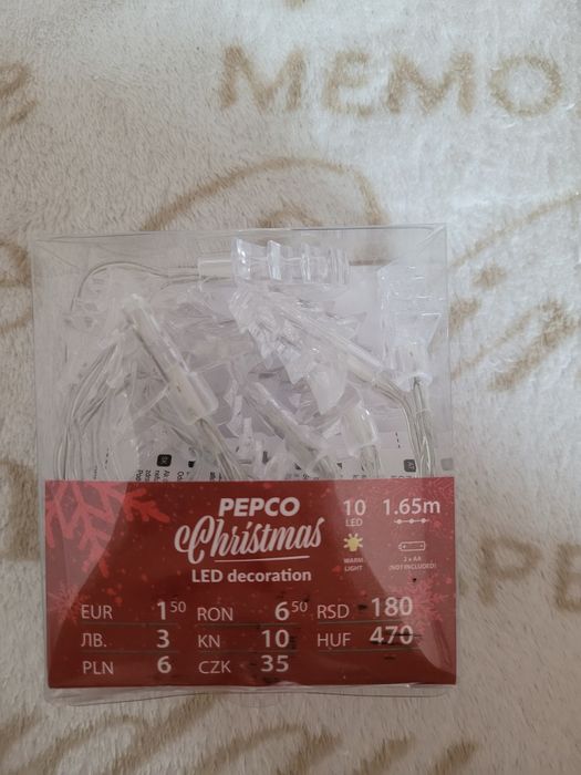 Lampki choinki pepco