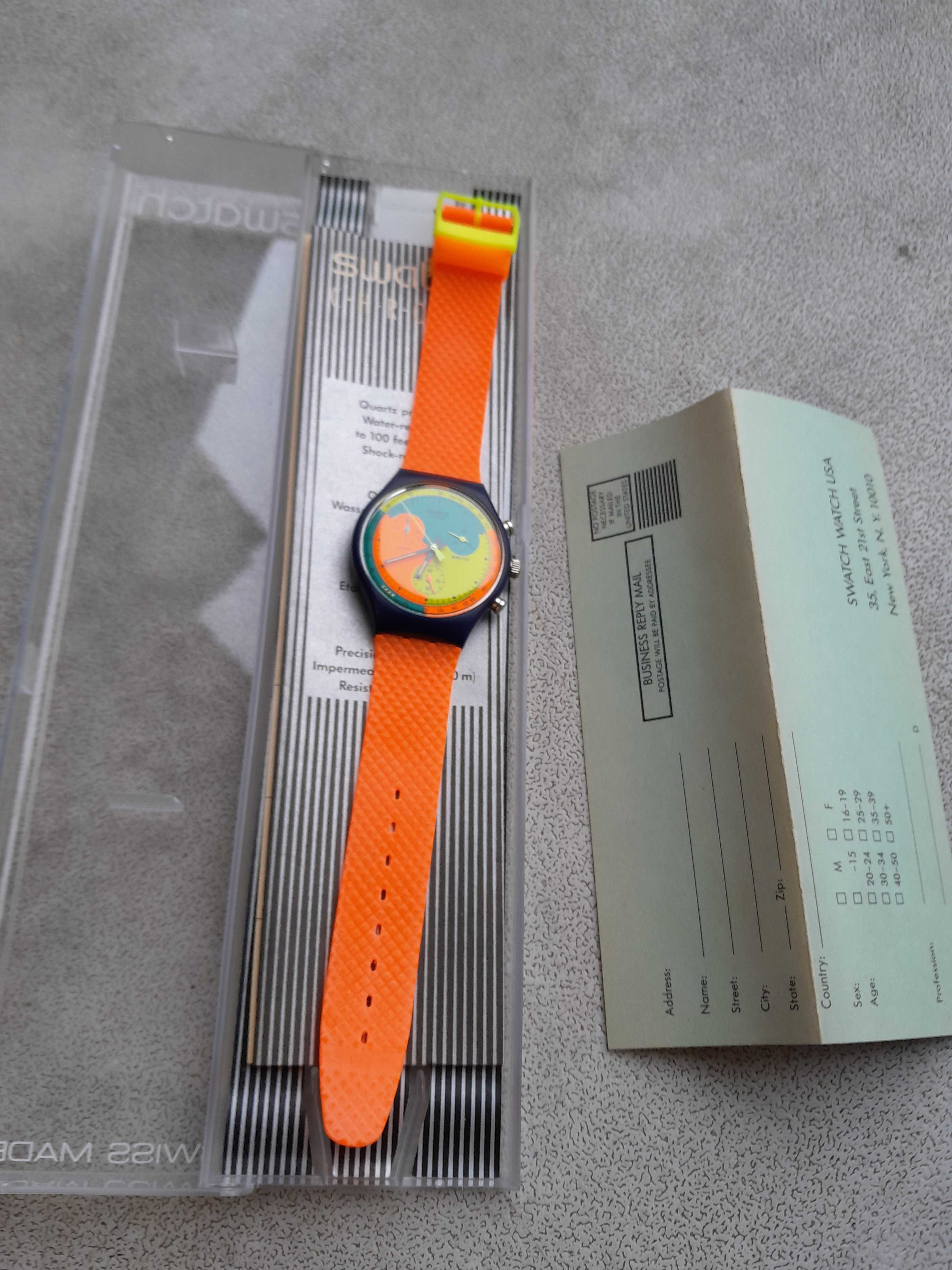 Swatch Chrono SIGNAL FLAG SCN101