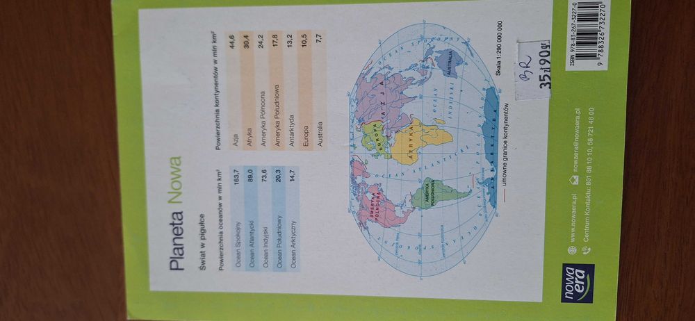 Planeta Nowa podręcznik do geografii kl.5 Nowa Era