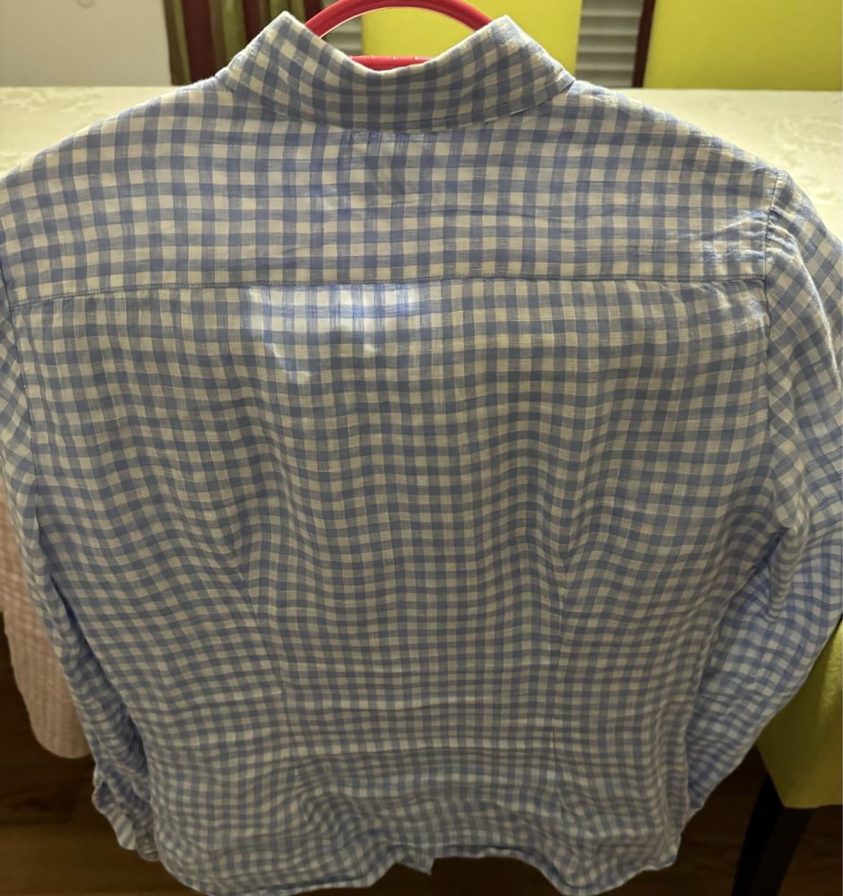 Camisa em linho da Massimo Dutti (tamanho 36)