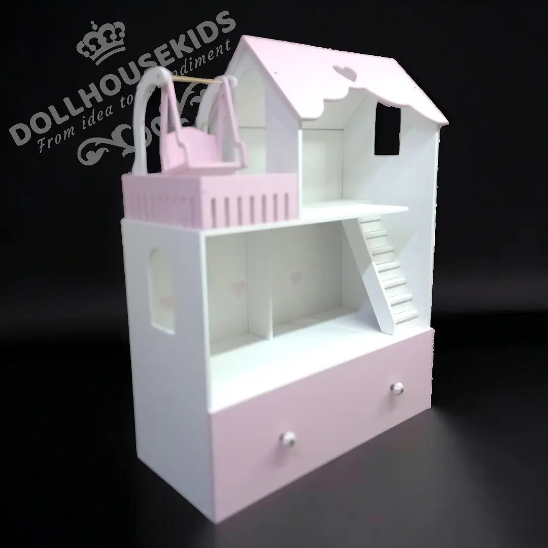 Кукольный домик, ящик для хранения игрушек
