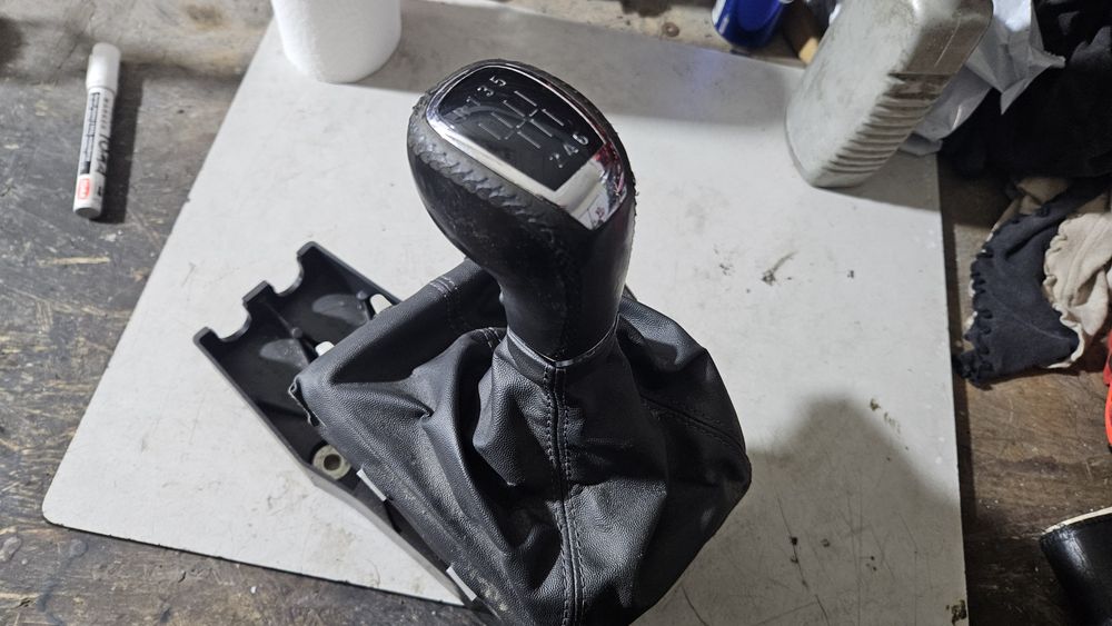 Lewarek wybierak biegów gałka mieszek opc line opel vectra c signum