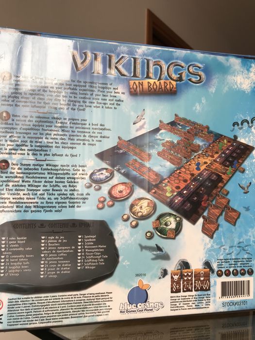 Jogo de tabuleiro Vikings on Board