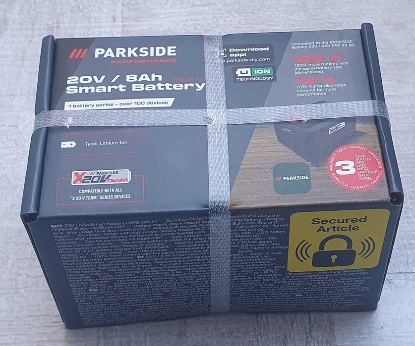 Nowa bateria akumulator Parkside 20V 8AH /gwarancja/dowód zakupu