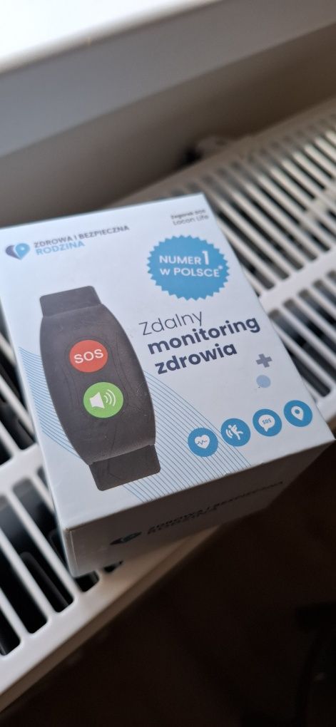 Zegarek GPS opaska monitoring zdrowia