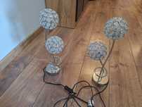 Lampki nocne / stołowe z kryształkami GoodHome z Castoramy, świetny st
