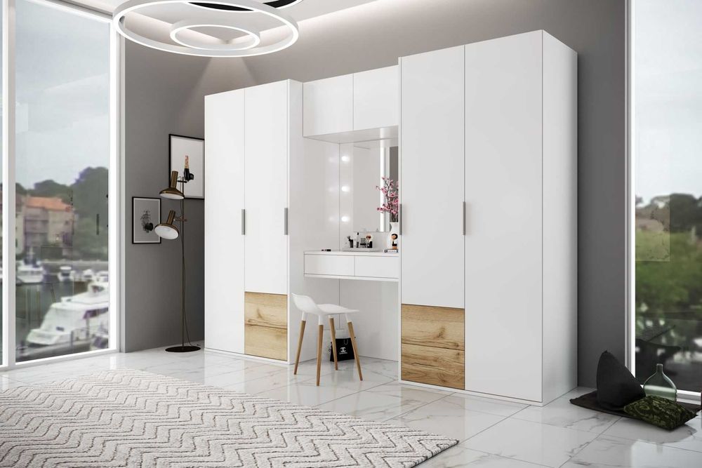 Szafa,Toaletka,Oświetlenie,Lustro (Latina 300) Darmowa dostawa