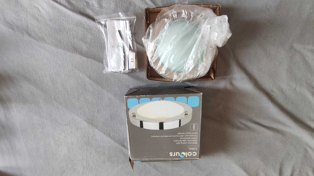 Mały plafon WC -  łazienkowy  - Lampa sufitowa - Colorous Lobo