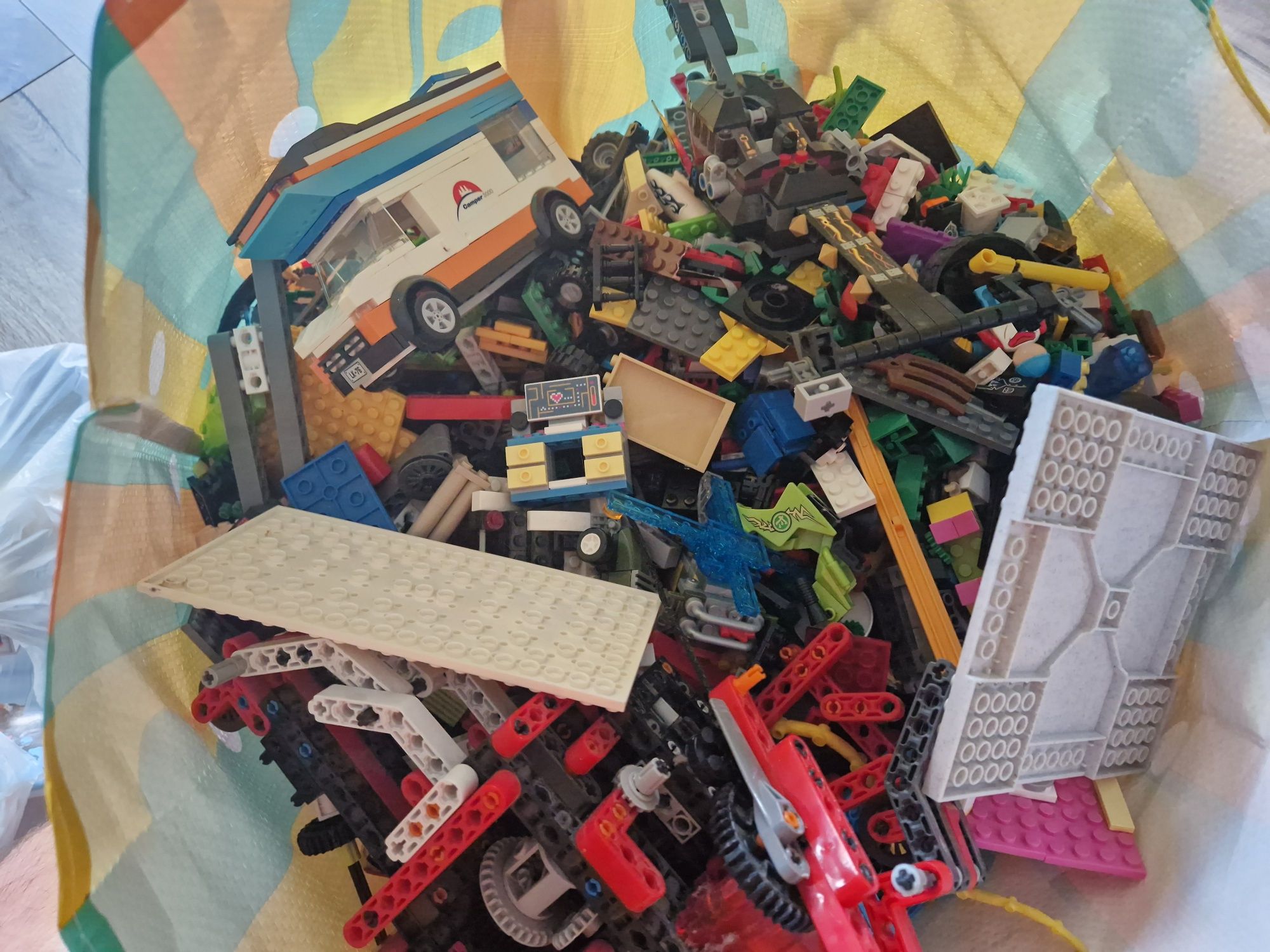 Klocki kompatybilne z Lego, 10kg.