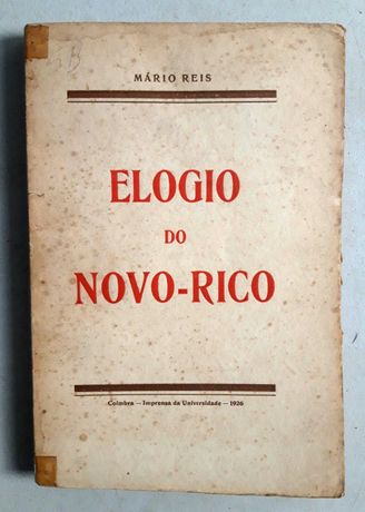 Livro PA-2 - Mário Reis - Elogio do Novo-Rico