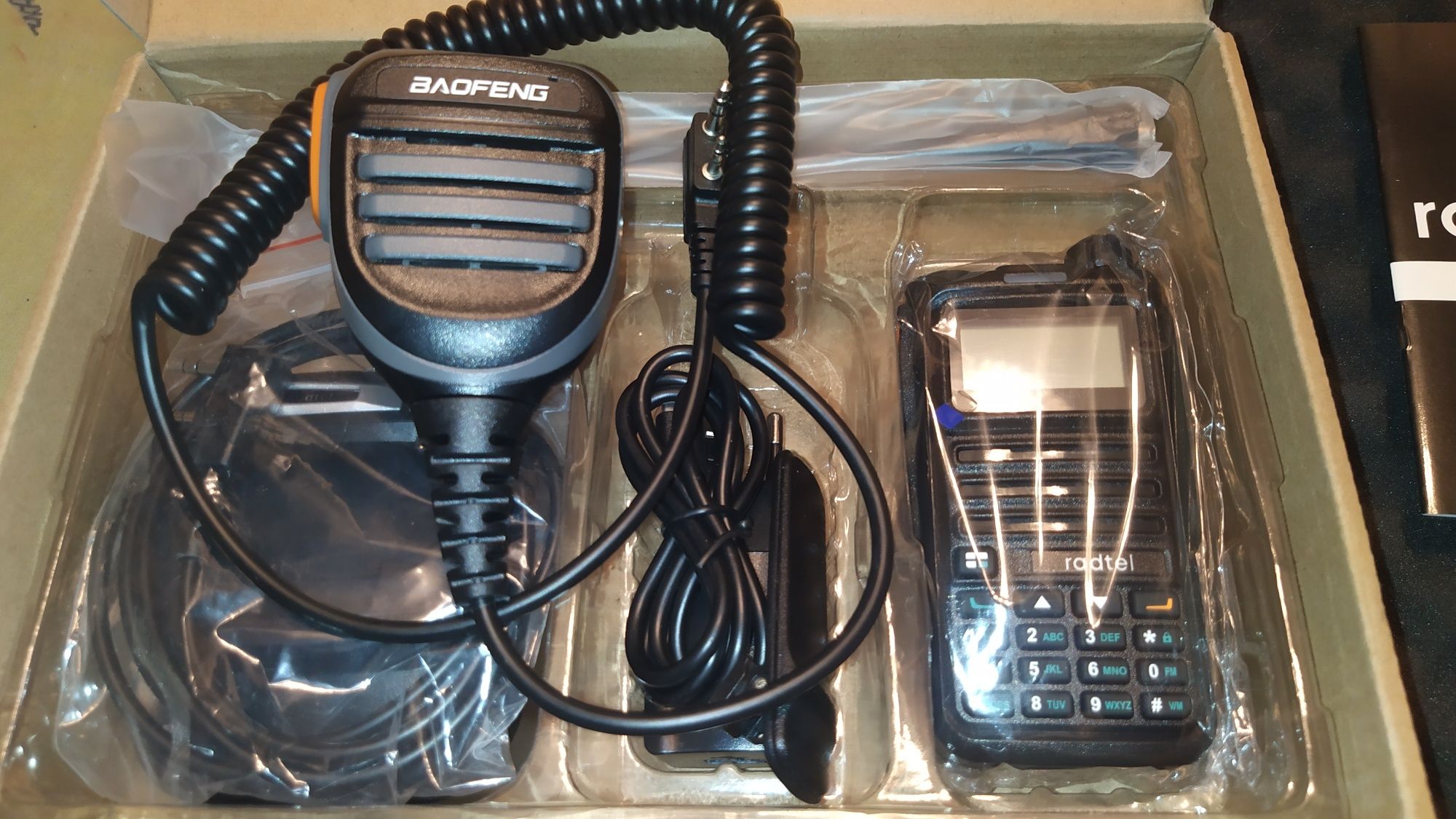 Radtel RT-4D DMR AES256 5W аналізатор спектра спектрометр analog spect
