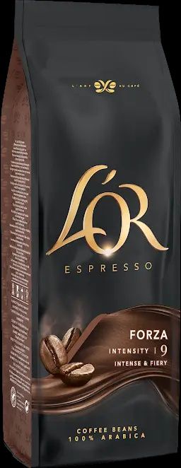 Кава L'OR Espresso Forza зерно