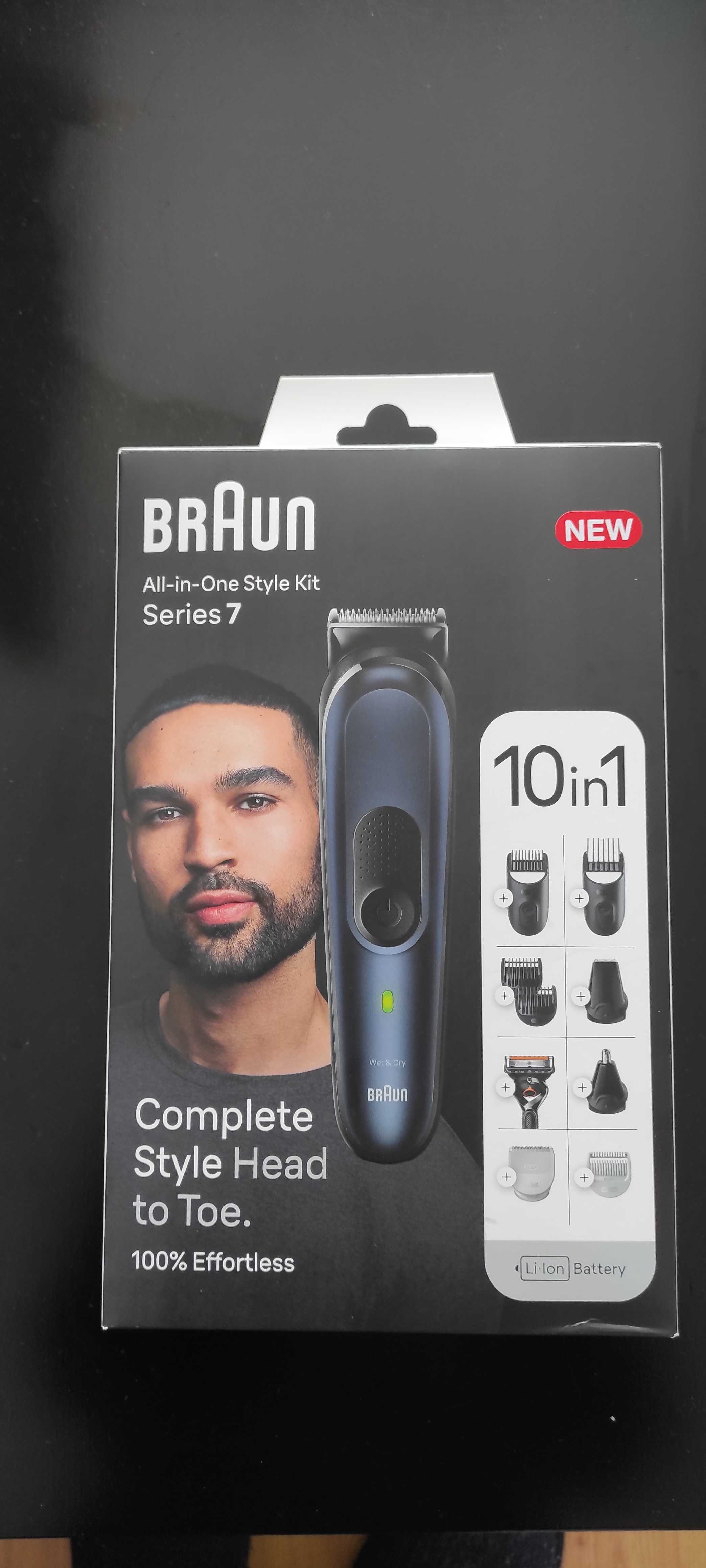 Aparador de cabelo e barba Braun - Novo