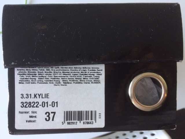 Baleriny damskie Kazar serce wesele