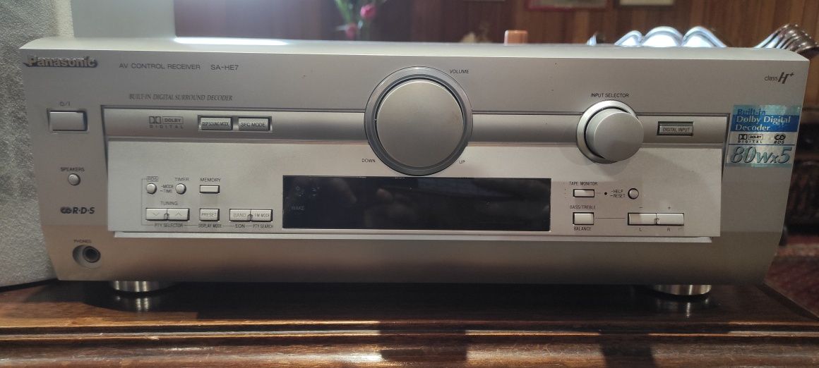 Amplificador + Sistema de som 5.1 Panasonic