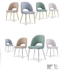 Cadeiras Novas - prateadas / douradas  - Fabrica