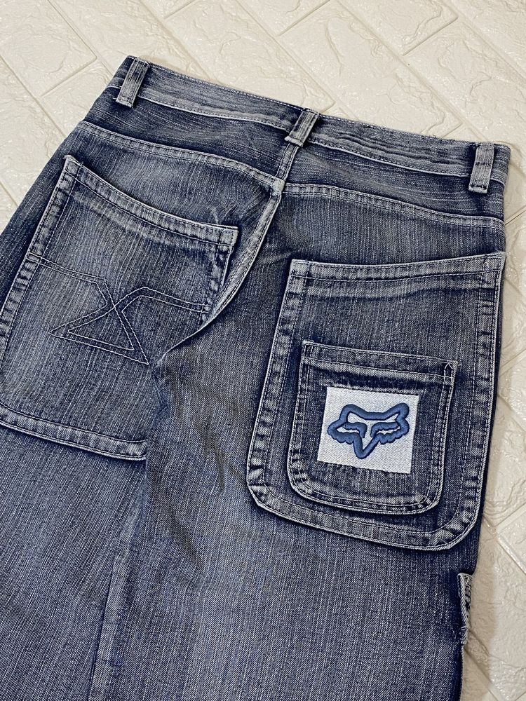 Rap shorts jeans реп горти гирокі джинсові hip hop rap fox sk8