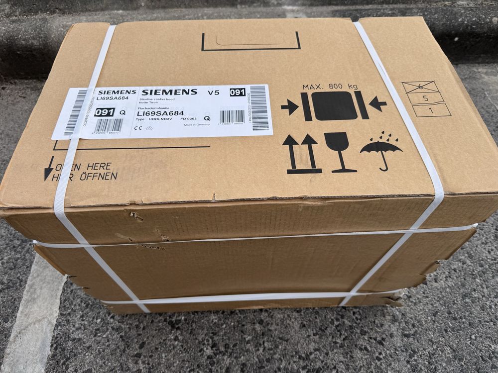 Exaustor telescópico SIEMENS iQ700 60cm Inox