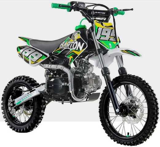 CROSS ENDURO DLA DZIECKA BARTON 125cc 4T koła 17"-14" NOWY raty transp