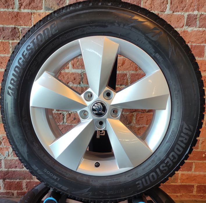 Koła Zimowe 17 Skoda Kodiaq VW Tiguan Nowe Bridgestone 215/65R17