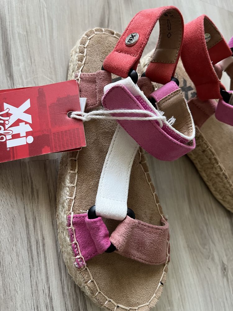 Dziewczęce sandały , espadryle vegan XTI 32