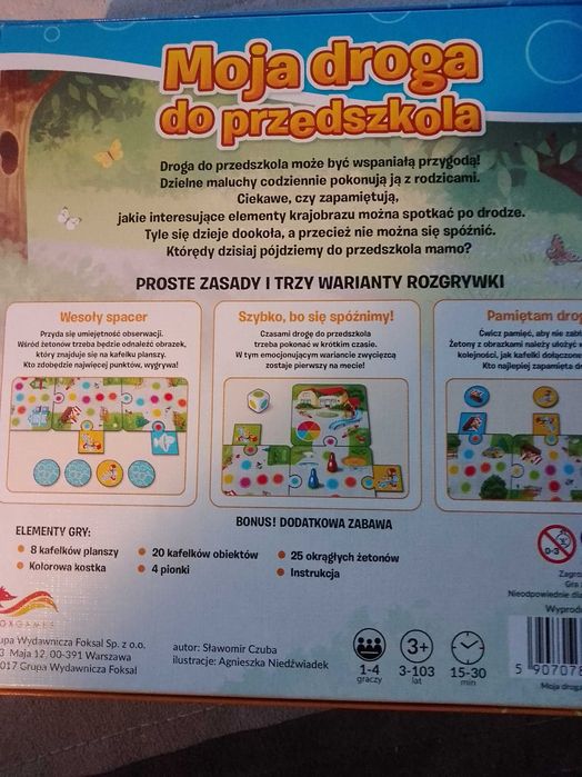 Gra Moja droga do przedszkola