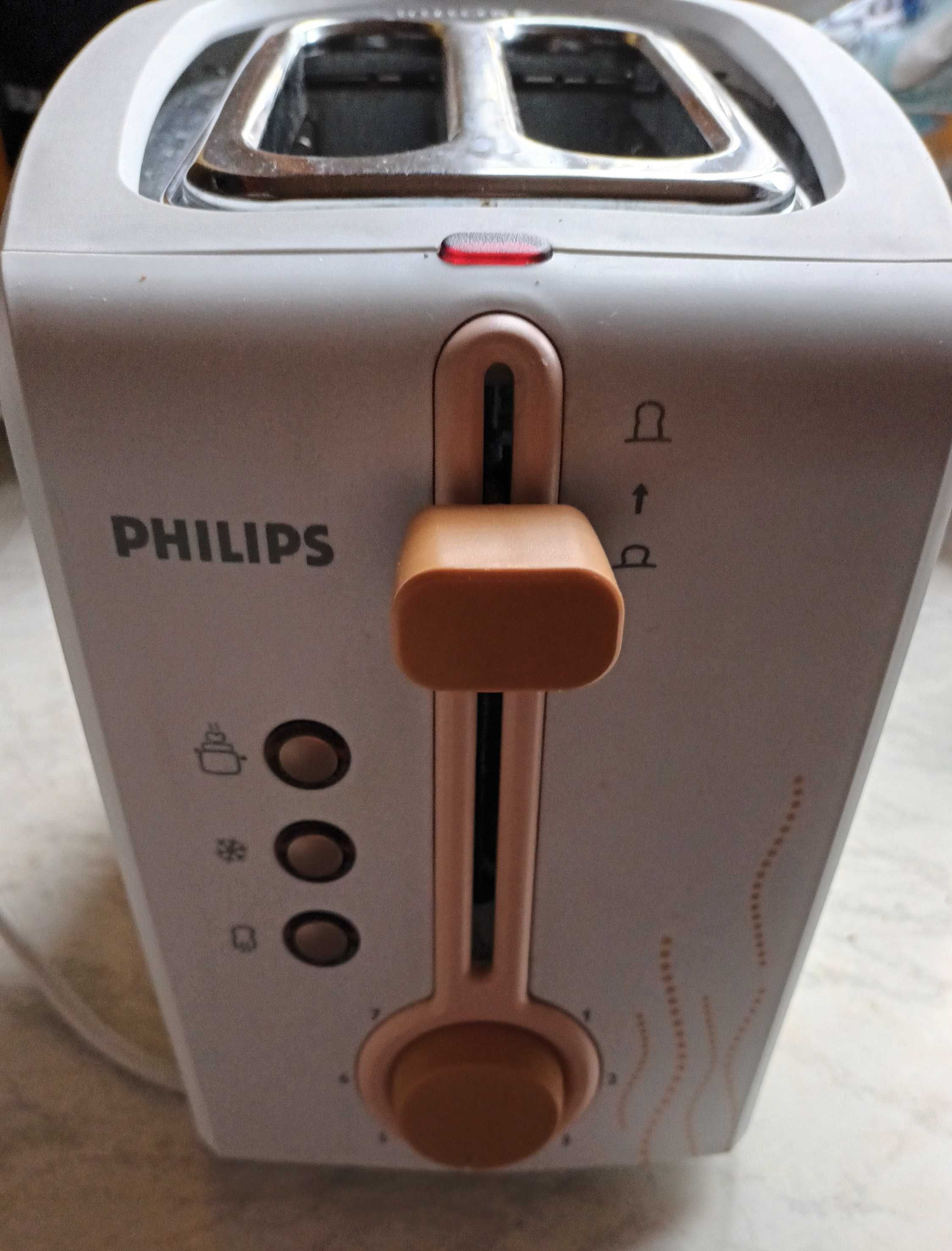 Toster z podgrzewaczem do bułek Philips