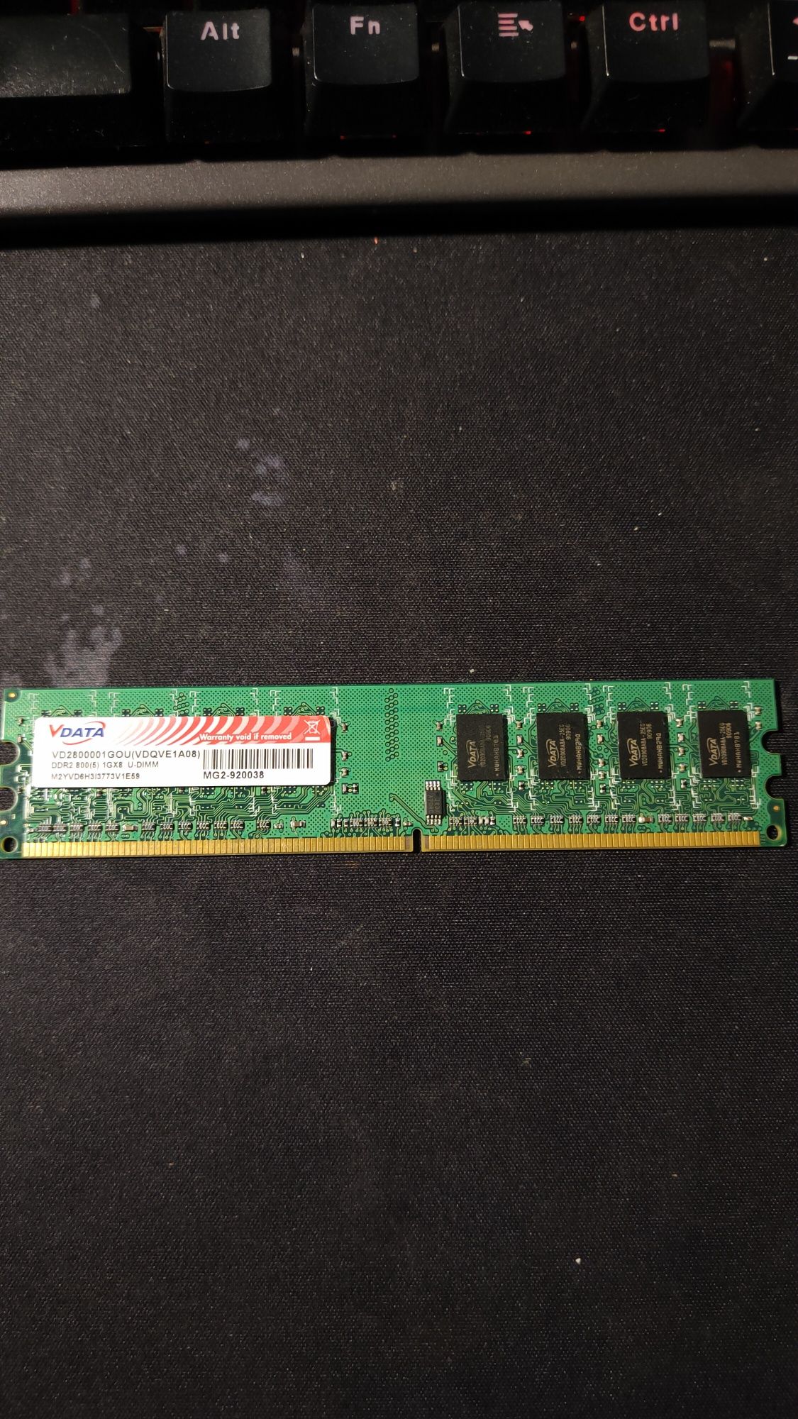 Kości ram ddr2 VDATA, CSX. Jedna kość - 1GB