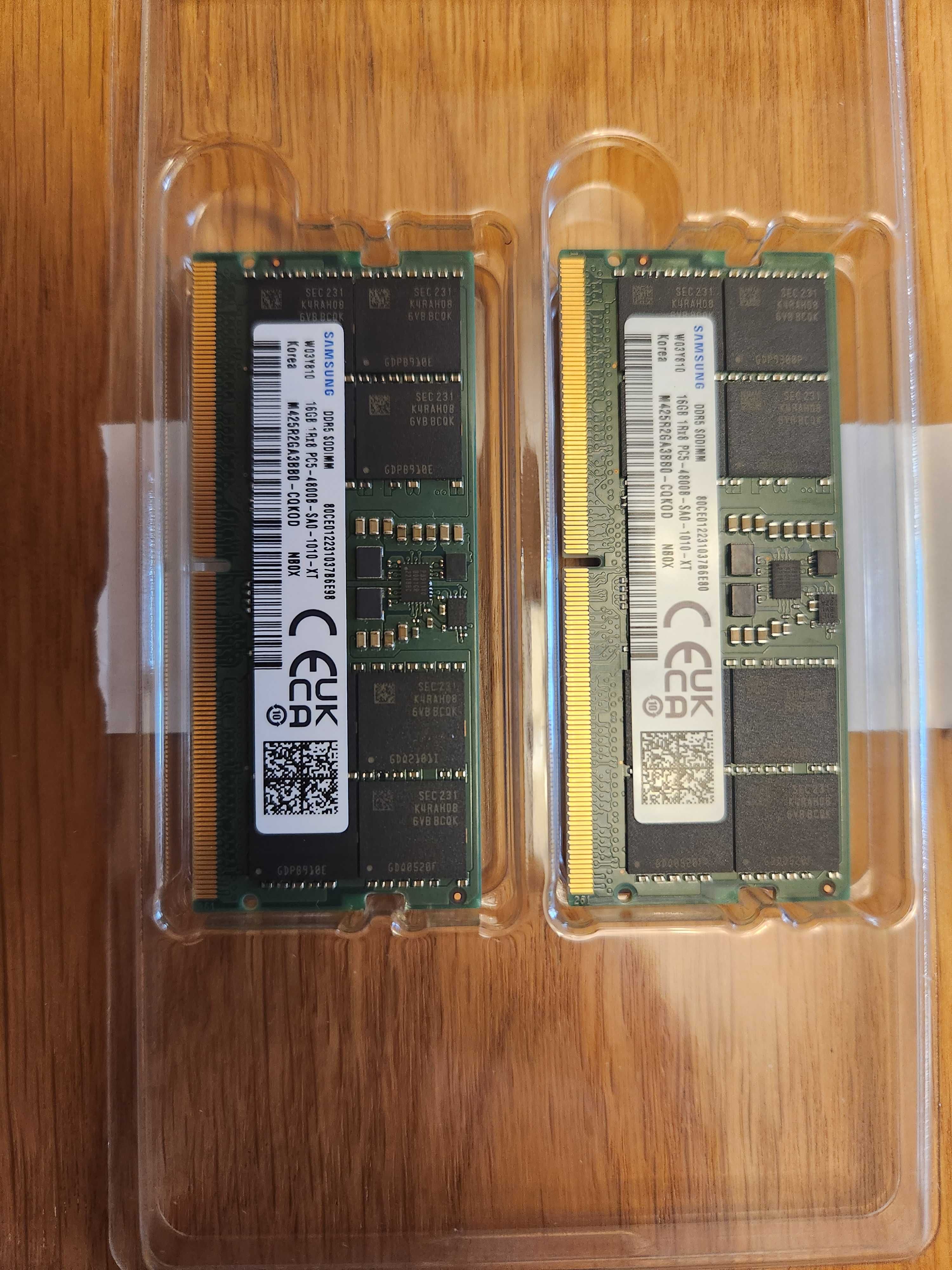 RAM for laptop DDR5 2x16GB 4800 M425R2GA3BB0-CQKOD