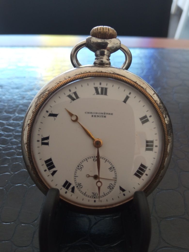 Relógio de bolso zenith (chronomtre)
