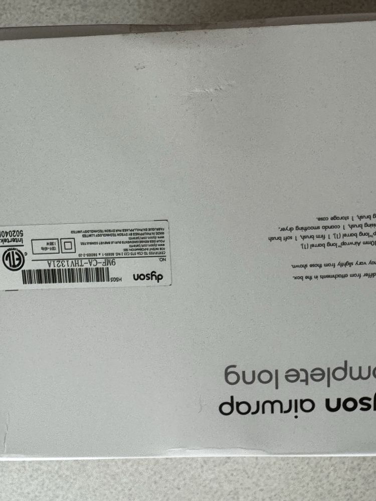 Стайлер Dyson airwrap complete long