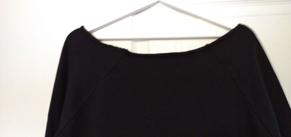 Bluza By Insomnia M L XL bawełna 38 40 42 bawełniana klasyk czarna