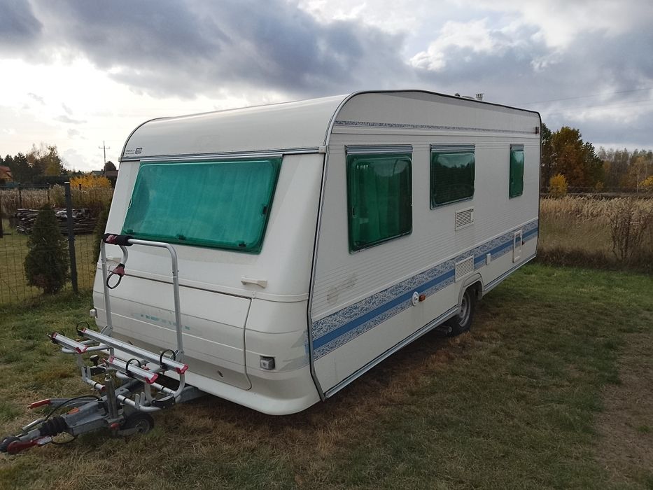 Adria 502 r.1999 łóżka piętrowe Mover przedsionek Markiza DMC 1300kg