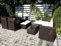 Продам комплект садовой мебели из ротанга