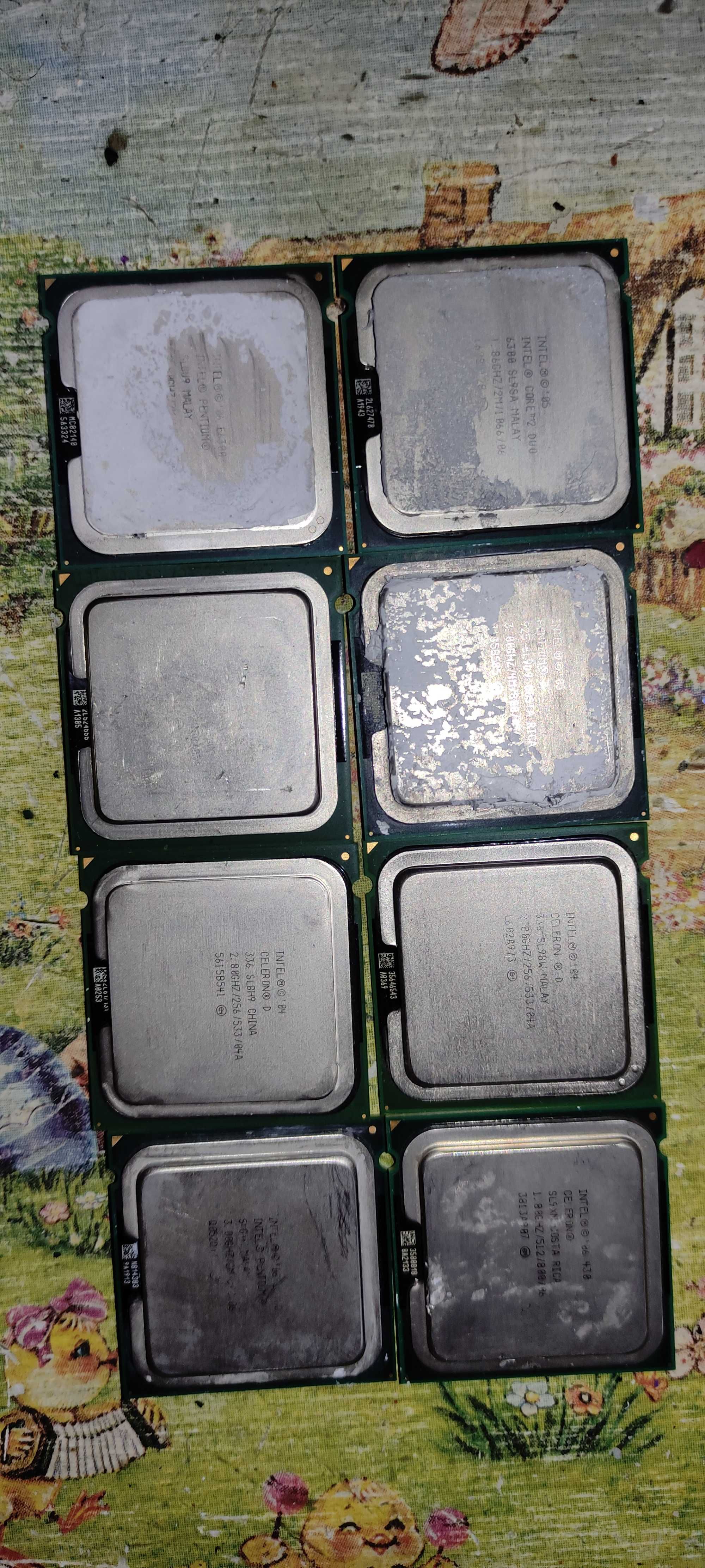 Процесори 775 сокет (e6300 e5700 d95 d820 celeron)