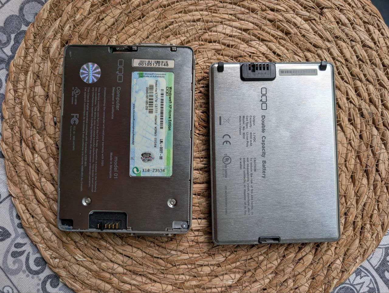 Мини ПК UMPC OQO model 01. Windows XP в вашем кармане!