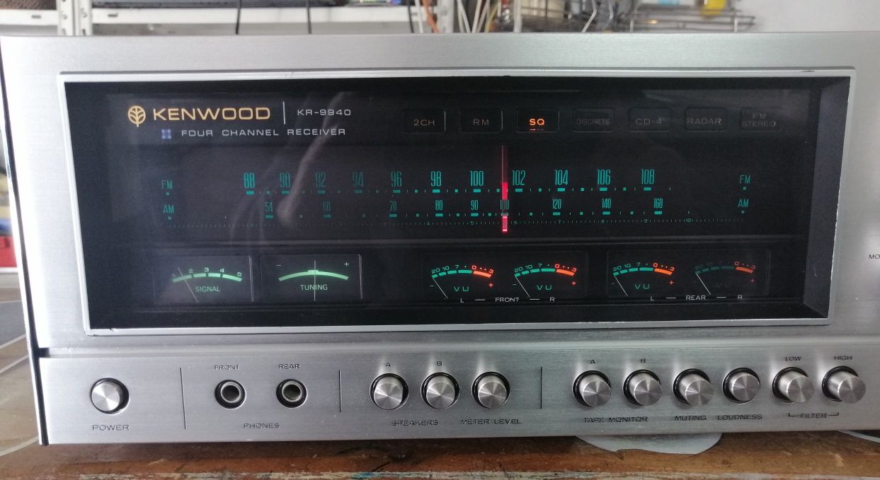 Kenwood 9940 receiver quadrifônico topo de gama