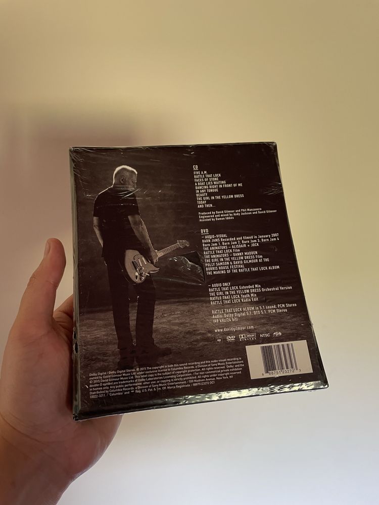Музичний CD диск David Gilmour – Rattle That Lock (Cd + Dvd)