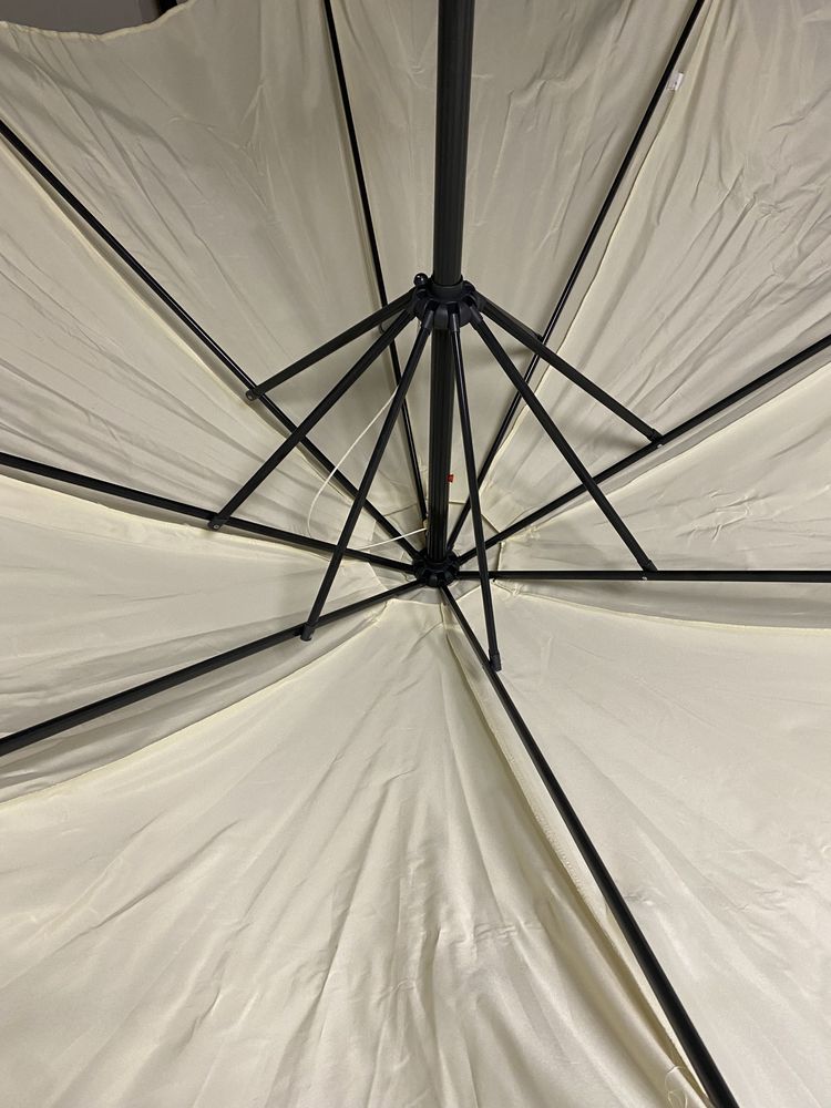 Parasol ogrodowy średnica 280cm jak nowy